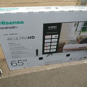 Hisense 65" Android 4k ultra hd